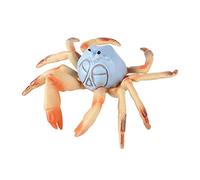 Qianly Simulazione Collezione Animale Figure Plastica Granchio Gambero Realistico Miniatura per Studio Educazione Bambini Esposizione Decorazione in, Granchio