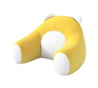 Qianly Sofa Bed Rest Reading Pillow Schienale Comodo con Supporto Alle Braccia Cuscino Letto Vellutato Traspirante Ideale per Sedersi E Leggere O Guardare TV, Giallo
