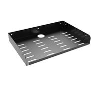 Qianly Staffa di Supporto in Metallo Resistente per Ripiano, per Router AV.