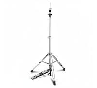 Qianly Stativo Supporto per Piatti a pedaleHat Resistente Supporto Piatto Regolabile Durevole Accessorio Musicale per Batteristi, Principianti, Sala Prove