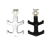 Qianly Supporti per Bilancieri Montati su Rack, Rack di Stoccaggio Portatili a Doppio Strato per Il Fitness