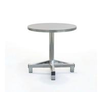 Qianly Supporto con Piatto Girevole Professionale Piattaforma Rotante in Acciaio Inox Resistente Ruggine Rastrelliera per Modellisti, Diametro 50cm Altezza 70cm