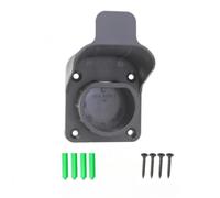 Qianly Supporto da Parete per Caricatore EV, Style to 1 | Materiale Ignifugo UL94 V-0, Supporto per Connettore di Ricarica, Avvolgicavo per Cavo di Ricarica, Parcheggio