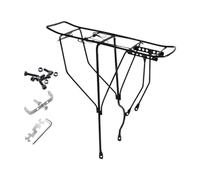 Qianly Supporto per Portapacchi Posteriore per Bici, per Trasporto di Attrezzature da Ciclismo, Grande Buco