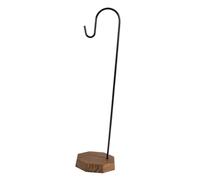 Qianly Supporto per Scacciapensieri Appendi Pennelli E Organizzatore Decorativo Cavalletto Da Tavolo con Finitura Delicata Adatto per Casa Negozi, Black S Hook