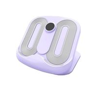 Qianly Tavola Calf Stretching Board Regolabile con Pedana Inclinata per Esercizi Squat E Stretching delle Gambe Dotata di Superficie Antiscivolo E Massaggian, Viola