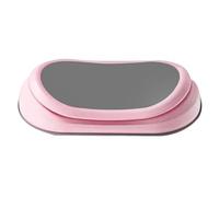 Qianly Tavola Girevole per La Vita Macchina per Esercizi Dispositivo per Torsioni Attrezzo Equilibrio Pedana Addominale Che Supporta Fino a 150kg Adatta per, Rosa