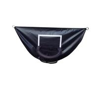 Qianly Trampolino Canestro da Basket Facile Installazione Telaio da Basket Accessori per Tutte Le età, Nero