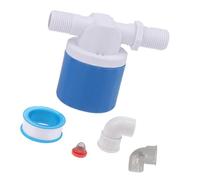 Qianly Valvola Galleggiante per Il Controllo del Livello dell'Acqua, Ricambio per Riempimento Automatico della Piscina con Attacco Rapido per, Lato 20 Mm