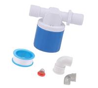 Qianly Valvola Galleggiante per Il Controllo del Livello dell'Acqua, Ricambio per Riempimento Automatico della Piscina con Attacco Rapido per, Lato 25mm
