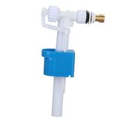 Qianly Valvola Riempimento Cassetta Universale Valvola di Ingresso Acqua WC Valvola Laterale Serbatoio Valvola Galleggiante Robustezza PP Adatta per Bagno Ca, Filo di Ottone