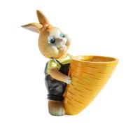 Qianly Vaso a Forma di per Piccole Piante, Vaso in Resina in Miniatura per Esposizione Floreale, a