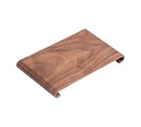 Qianly Vassoio da tè ornamentale, accessori leggeri in legno per tavolino da caffè in stile rustico o ufficio.