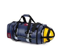 Qianly Waterproof Carrier Zaino Professionale Borsa Equipaggiamento Soccorso Carico Flessibile Visibilità Chiara Gestione Ordinata Nylon PVC Adatto a Squadre, Array, Blu