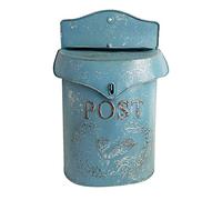 QIANMEI Cassette postali per Esterno Vecchia Cassetta Postale retrò, Cassetta delle Lettere montata a Parete, Cassetta for la Consegna dei pacchi, Cassetta for i giornali, Cassetta dei Suggerimenti