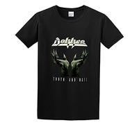 Qianqianzhi Men's Dokken Tooth And Nail Band Legend Cotton T Shirt Black M