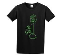 Qianqianzhi Men's Inspired By Kurt Vonnegut - Tralfamadorian So It Goes Cult Literature T-Shirts Black M