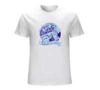 Qianqianzhi Men's Shudder To Think By Brian Walsby T-Shirts White XL
