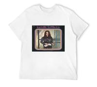 Qianqianzhi Men's WAN Kurt Vile Bottle It in Vinyl CD Cover T-Shirts White M