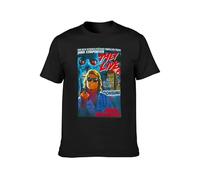 Qianqianzhi Puberty Silent John Carpenter They Live Movie Poster Mens T-Shirt Casual Cotton Tees Tops Black XL