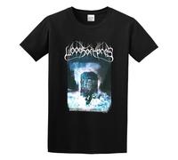 Qianqianzhi Woods of Ypres Woods III The Deepest Roots And Darkest Blues T-Shirt Funny Top Graphic Tee for Men Black XL