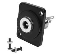 QIANRENON 5,5mm * 2,1mm Pannello Montaggio Adattatore DC5.5 * 2.1mm femmina a 2Pin Saldare Terminale Connettore DC5521 saldare Presa, per Sicurezza Telecamere TV set-top Box LED