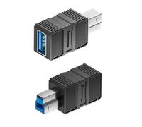 QIANRENON 5 Gbps USB 3.0 Convertitore USB B a USB A, 2 pezzi