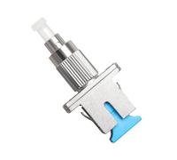 QIANRENON FC a SC Monomodale Fibra Ottica Adattatore SM 9/125μm FC/UPC Maschio a SC/UPC Femmina Fibra Ibrida Simplex Convertitore Accoppiatore, per FTTH Rossa Luce Penna Ottica Potenza Misuratore