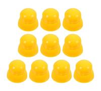 QianShi 30 tappi per dadi per parco giochi, attrezzature per parchi giochi, dadi in plastica, tappi per bulloni per esterni, accessori di ricambio, accessori per scivoli, parti di ricambio (giallo)