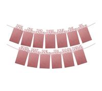 Qiantull 1° compleanno, ghirlanda fotografica, da 1 a 12 mesi, ghirlanda da appendere per il primo compleanno, 1° compleanno, decorazione da parete per feste, decorazione oro rosa