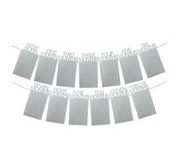 Qiantull 1° compleanno, ghirlanda fotografica, da 1 a 12 mesi, ghirlanda da appendere per il primo compleanno, 1° compleanno, decorazione da parete per feste, decorazioni in argento