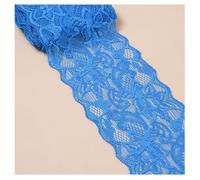 Qiantull Bordo in pizzo da 5 yards, nastro in pizzo, elastico, bordatura in pizzo, fiore, passamaneria, nastro decorativo in pizzo, tulle, decorazione per cucito, fai da te, 8 cm di larghezza 12 #