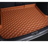QIAOFANFAN Auto Pelle Tappetino Bagagliaio per Audi Q5 Sportback 2021-2023,Antiscivolo Impermeabile Posteriore Tappeto Copri Baule Interni Accessori,A/Brown