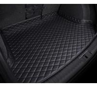 QIAOFANFAN Auto Pelle Tappetino Bagagliaio per Renault Rafale 2024,Antiscivolo Impermeabile Posteriore Tappeto Copri Baule Interni Accessori,A/Black