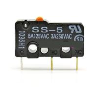 QIAOG Microinterruttore serie SS-5 da 10 pezzi - Compatibile con 5GL, 5GL2, 5GL13, 5GL111, 5-F, 5GL-F, 5GL2-F, 5D, 5GLD,0411