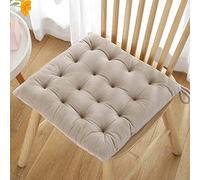 QIAOH Square Cuscino Sedia 6 Pack, Cuscino per Sedia Cucina, Cuscini Sedie Soggiorno, per I Bambini Addensare Cotone Cuscini Decorazione Casa Sedia Cuscini