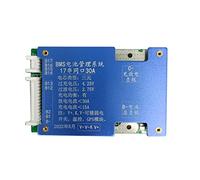 Qiaohome 18650 Batteria BMS 17S 30A 60V Batteria agli di Litio Porta Comune Pad di Ricarica con Protezione della Temperatura per Escooter