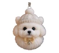 QIAOLIDA Ciondolo in peluche per animali domestici, in acrilico, leggero e resistente, per collari e decorazioni per la casa