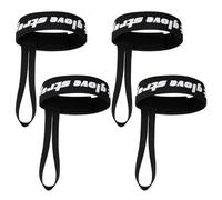 Qiaonan 4 guanti da sci, guanti da sci, guanti da snowboard, guinzaglio per sci, manette elastiche da sci, accessori da sci per sport e attività all'aria aperta