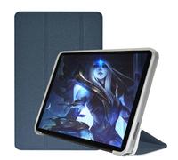 Qiawum Tri-Folding Stand Funda per ALLDOCUBE iplay50 Mini Pro NFE Case 8.4 "Tablet PC Folio PU Pelle Cover con Morbido TPU Back Shell (Grigio), HXC-006US