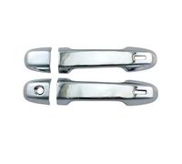 QIBBEI Copertura Maniglia Porta Parti Esterne Decorazione Auto Per T&oyota Per Yaris Per Vitz 2012-2019(2 Door Chrome)
