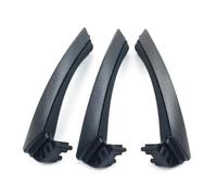 QIBBEI Maniglia Trazione Portiera Interna LHD RHD 3 Passeggeri Set Completo Per BMW Serie 3 E90 316i 318i 320 325(RHD SET Black)