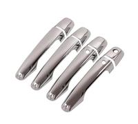 QIBBEI Maniglie porte Per Mitsubishi Per L200 Per Triton Per Il Pick-Up 201-2019 2020 Chrome Car Door Handle Cover Styling Accessori