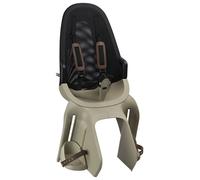 Seggiolino posteriore qibbel air beige black rack mounted