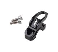 QIBOZNG Gancio Casco Al Manubrio Per HON&DA X-ADV XADV 750 XADV750 Motociclo CNC Alluminio Gancio Casco Gancio Morsetto Bagagli Supporto Borsa Gancio(Black2)