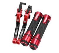 QIBOZNG Manopole per Moto per Yama&HA XT1200Z Super Tenere 2010-2018 Accessori Moto Regolabile Allungabile Leve Freno Frizione Manopole Manubrio(2)