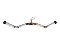 qibylift Attacco per cavo per bilanciere, per macchine per cavi, barra per cavi LAT Pull Down, barra di pressione per tricipiti, barra girevole per piegatura dritta con impugnature girevoli e in gomma