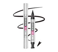 QIC eye liner stamp, eyeliner nero, matita occhi nera, Eyeliner con timbro, adatto per entrambi gli occhi, waterproof matitone occhi