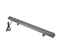 QICBYING Luci da Esterno Interrate, Barra Luminosa A LED per Illuminazione A Parete, Lampada A Fascio Luminoso A Bassa Tensione da 24V per Esterni, Faretto A LED Impermeabile IP65(Yellow,36W(24V))