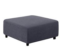 qiden Fodera per Poggiapiedi Quadrata Fodera per Ottomana Elasticizzata,10% Più Spessa Jacquard Fodera per Pouf Elastico Grande Fodere per Piedi con Fondo Elastico,Lavabile in Lavatrice-gradoM